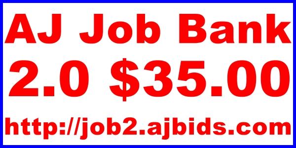 AJ Job Bank  2.0 Coming Soon